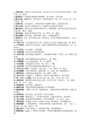 初中語文考試中200個必考成語.docx