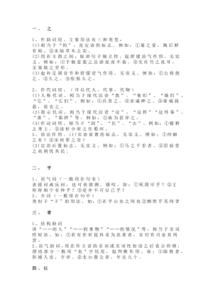 初中語文文言文17個虛詞.docx