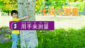 教科版一上科學(xué)2.3用手來測量課件.pptx