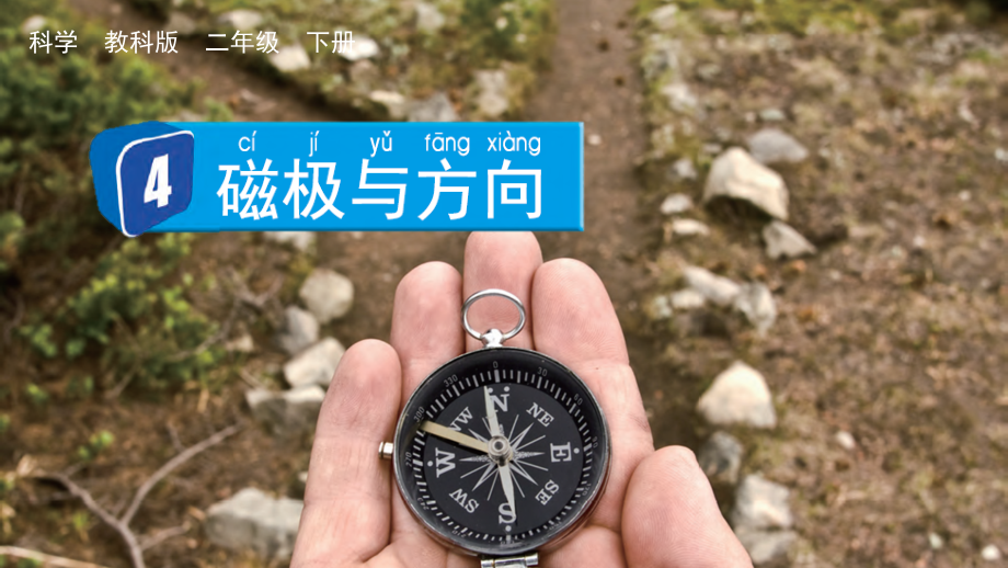 教科版二下科學1.4磁鐵與方向課件含視頻素材.rar