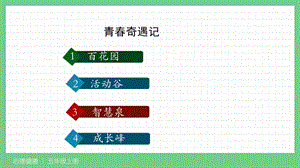 湘科版五上心理健康教育第01課青春奇遇記課件.pptx