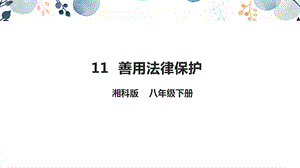 地質版八下生命與健康常識第11課善用法律保護課件.pptx