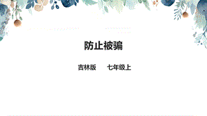 吉林版七年級(jí)上冊(cè)《家鄉(xiāng)》第14課《防止被騙》課件.pptx