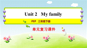 人教版三年級下冊英語U2復習課件.ppt