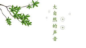 部編版小學(xué)語文三年級(jí)上冊《大自然的聲音》精品說課課件.pptx
