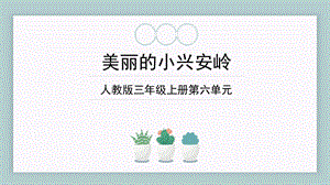 部編版小學(xué)語文三年級上冊《美麗的小興安嶺》說課PPT.pptx