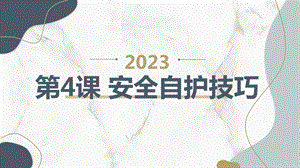 安徽大學(xué)版六上綜合實踐活動 第4課 安全自護技巧（課件）.pptx