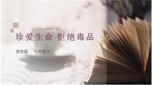吉林版七年級下冊《家鄉》第8課《珍愛生命 拒絕毒品》課件.ppt