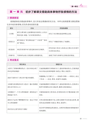 2023-2024部編版語文五年級上冊《閱讀要素專項訓練》.pdf