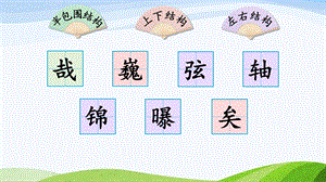 2024-2025部編版語文六年級上冊22文言文二則（生字講解）.ppt