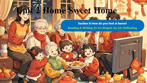 2025秋人教版八年級上冊英語Unit 2 Home Sweet Home Section B(3a-Reflecting)課件(共43張PPT).pptx